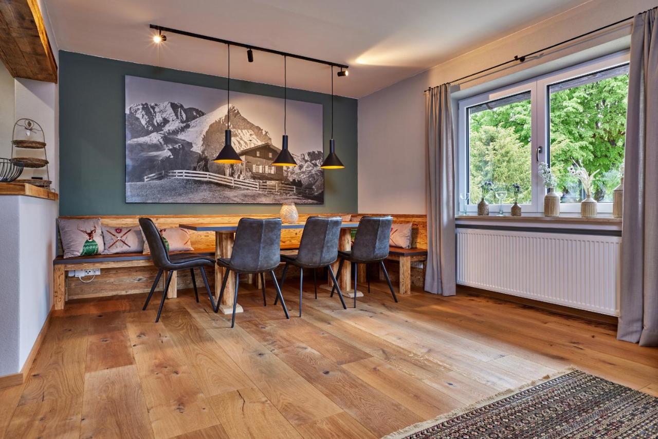 Ferienwohnung Reintal Mit Sauna Fuer 2-6 Personen 110 Qm 加爾米施-帕滕基興 外观 照片