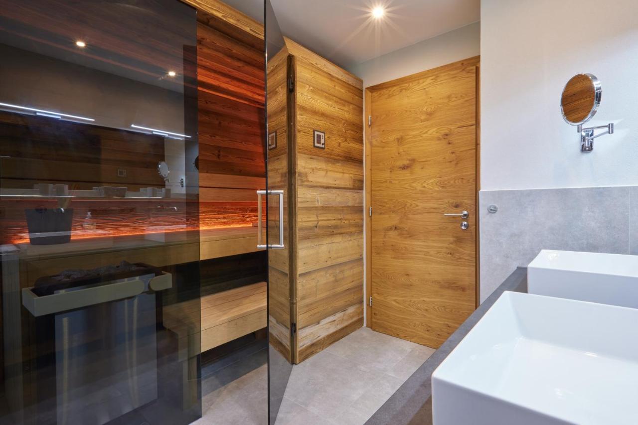 Ferienwohnung Reintal Mit Sauna Fuer 2-6 Personen 110 Qm 加爾米施-帕滕基興 外观 照片